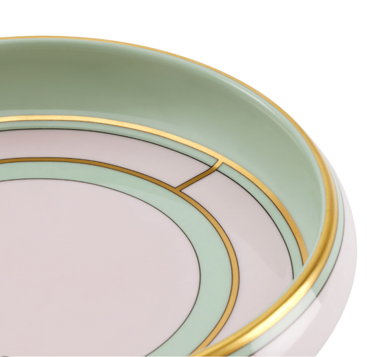 Diva Rosa Round Change Tray