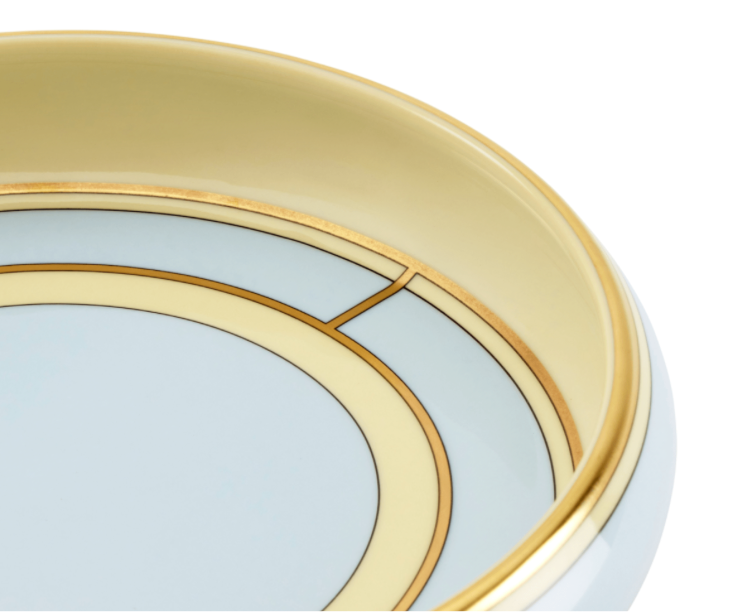 Diva Celeste Round Change Tray