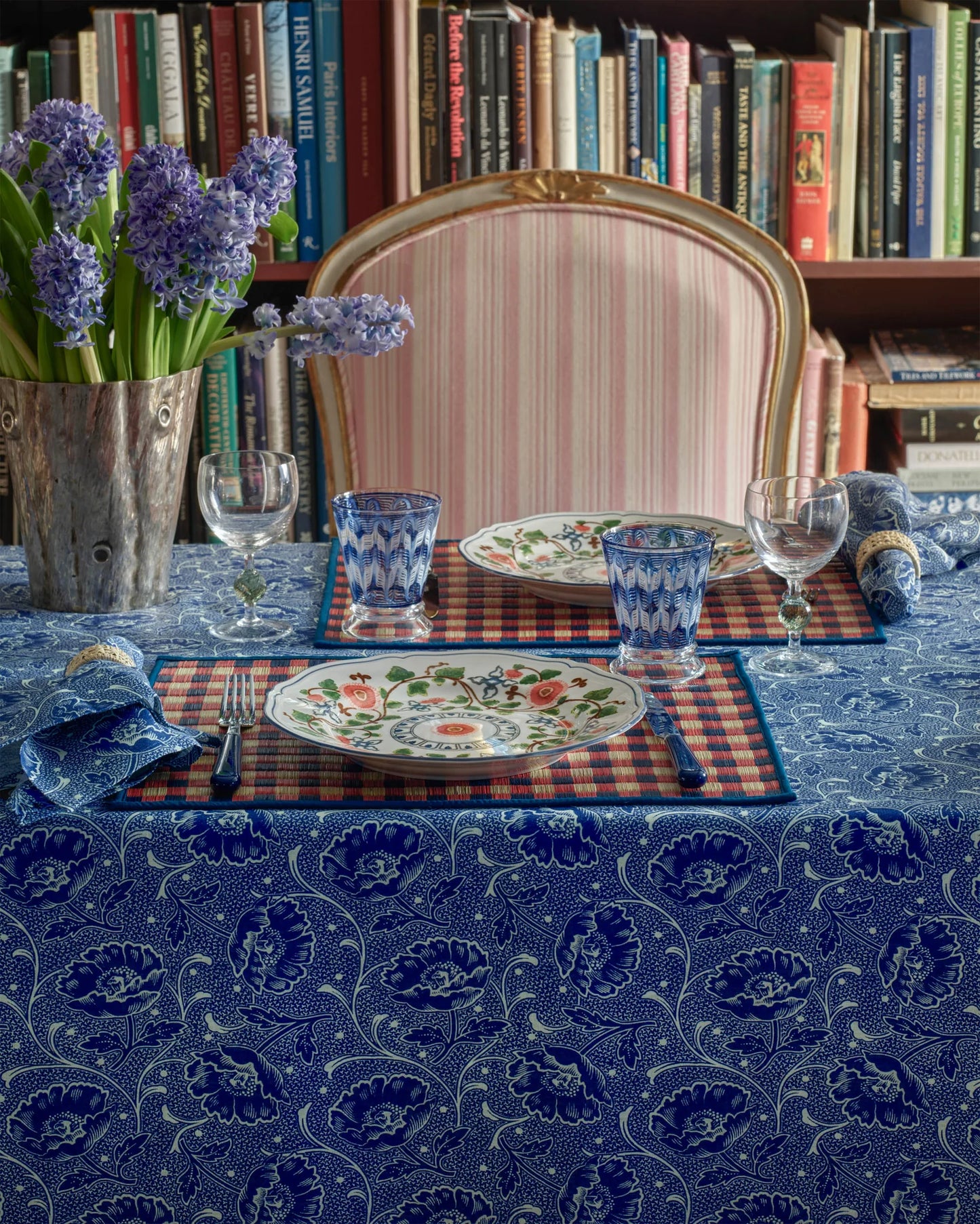 Toscana Blue Tablecloth