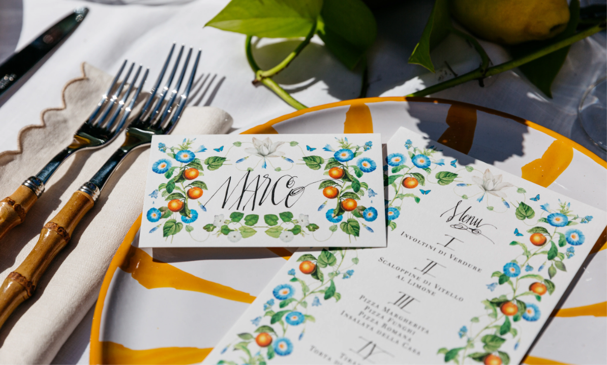 Casa Felix Mediterraneo Place Cards S/10 3x5