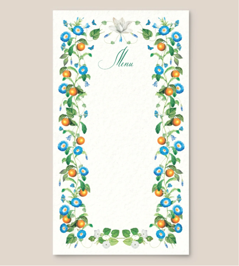 Casa Felix Mediterraneo Menus S/10 9x5