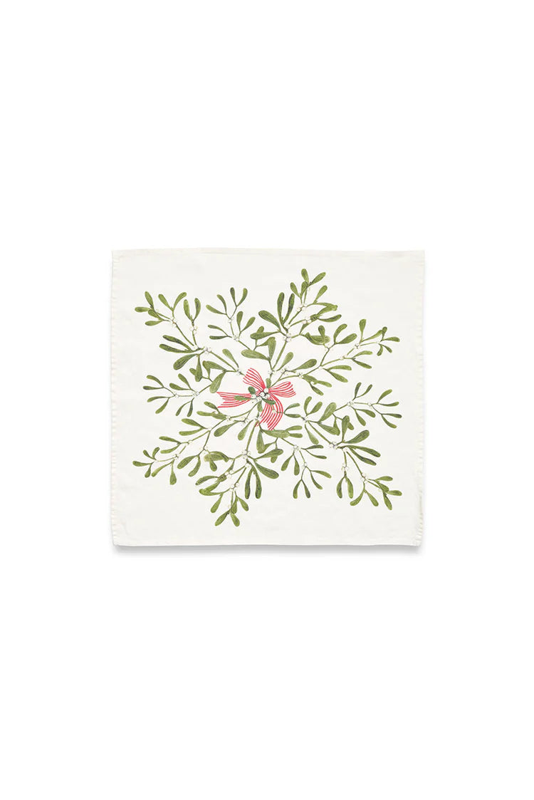 Mistletoe Napkins, Set of 6