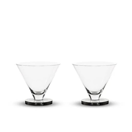Modern Cocktail Glasses S/2