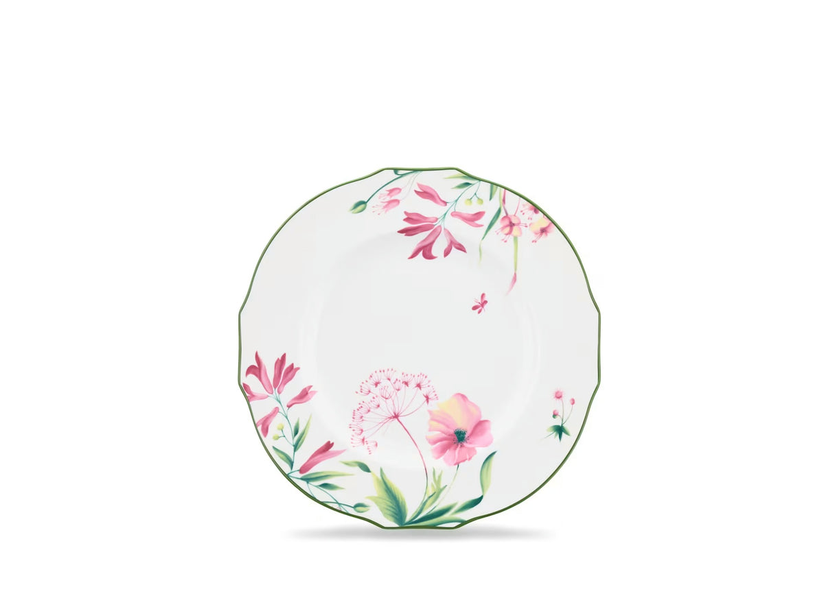 Florenza Malva Pink Flat Plate by Ginori 1735
