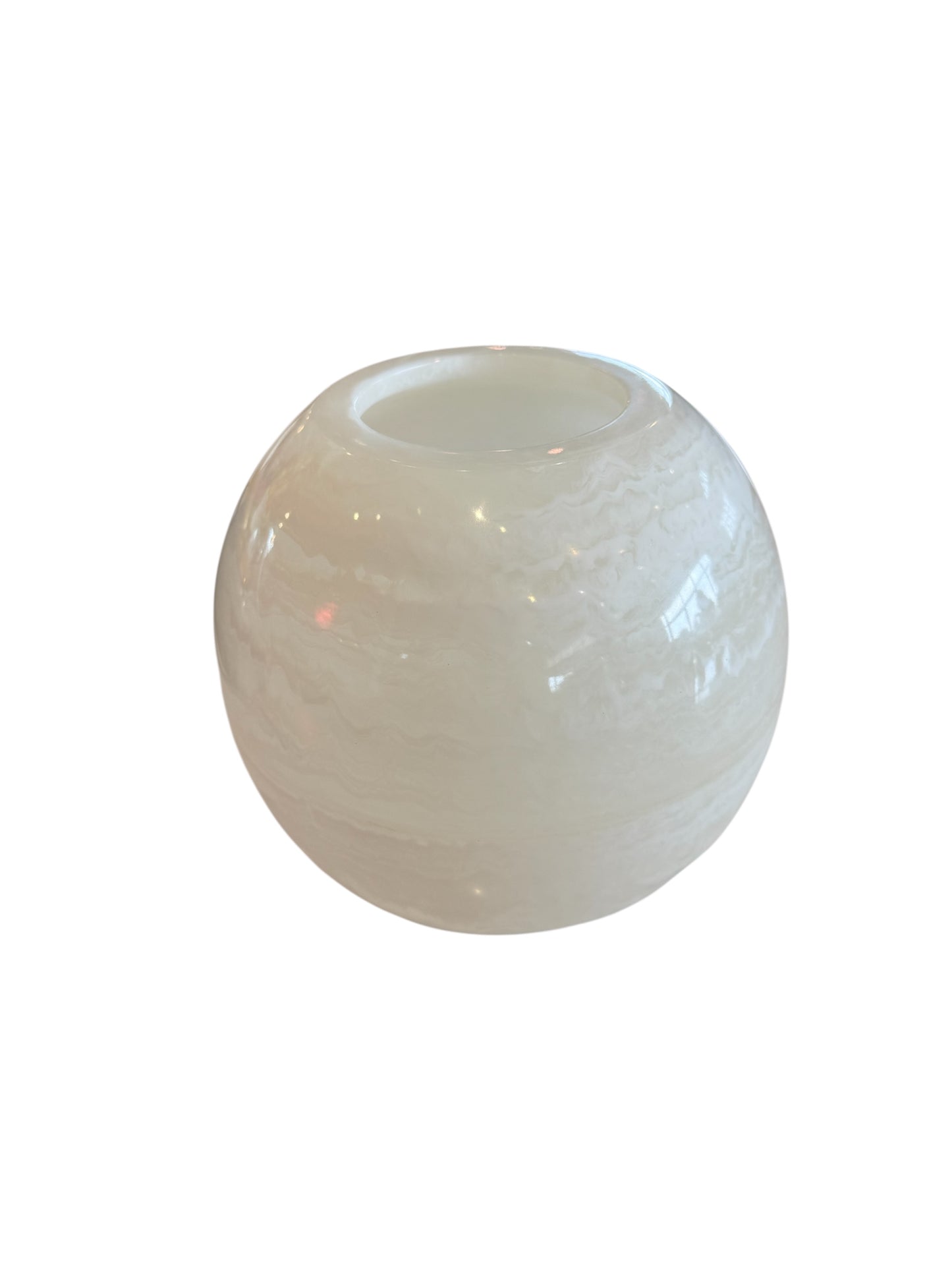 Sphere Vase White