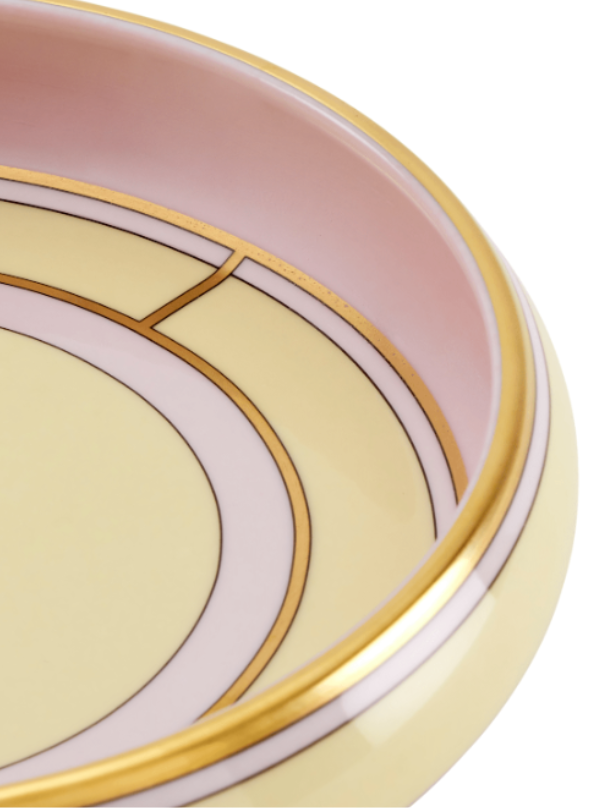 Diva Giallo Round Change Tray