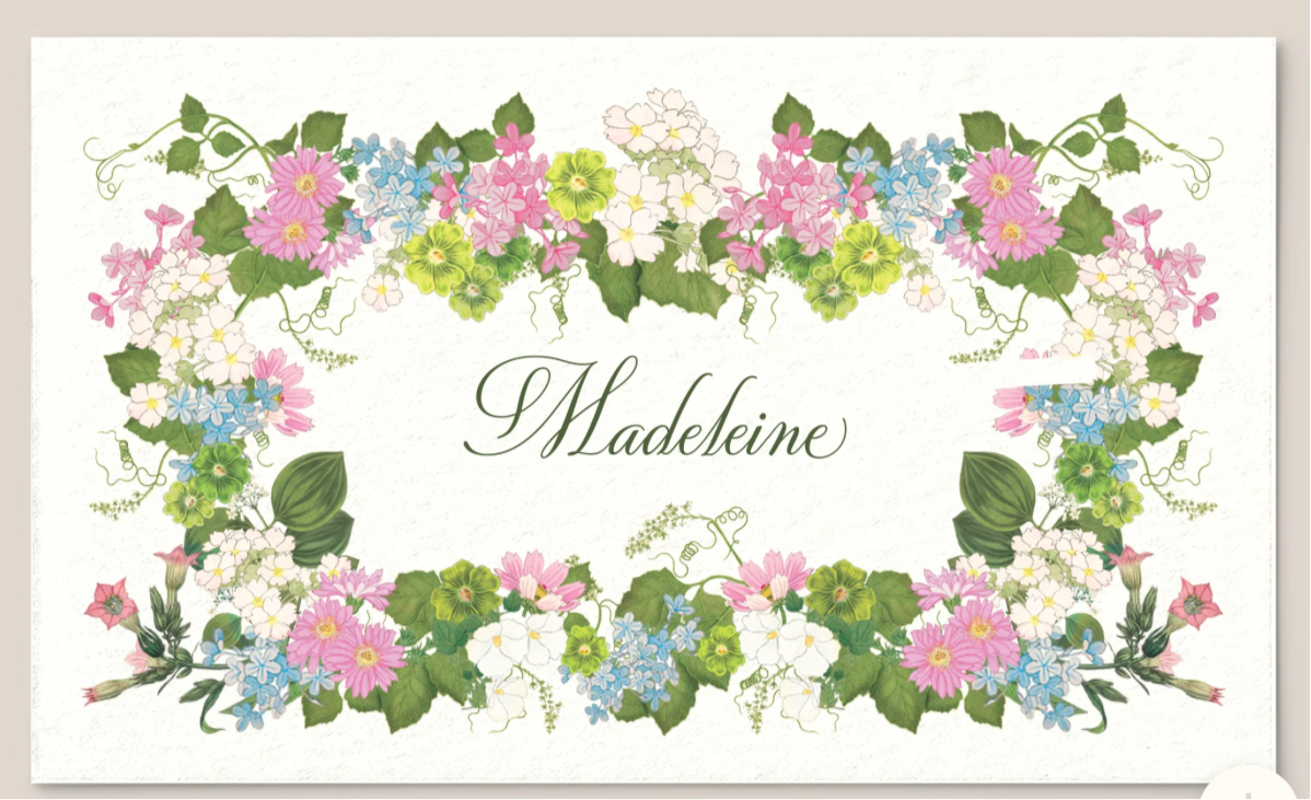 Casa Felix Provence Place Cards S/10 3x5