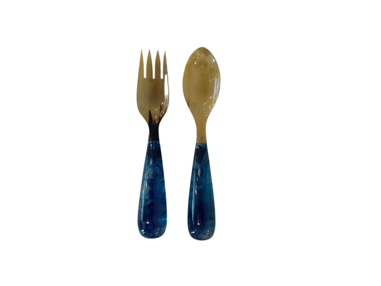 Small Resin Servers Dark Blue