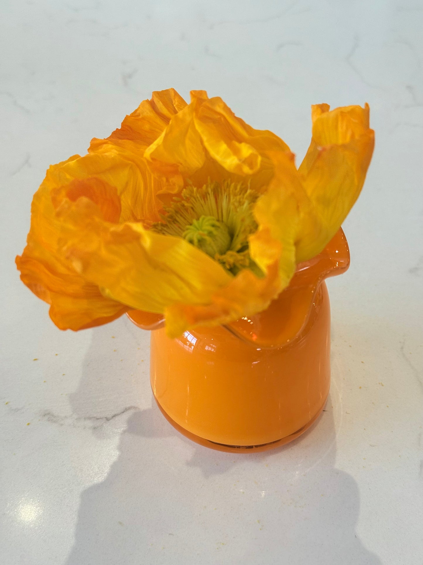 Candy Bud Vase Small - Orange