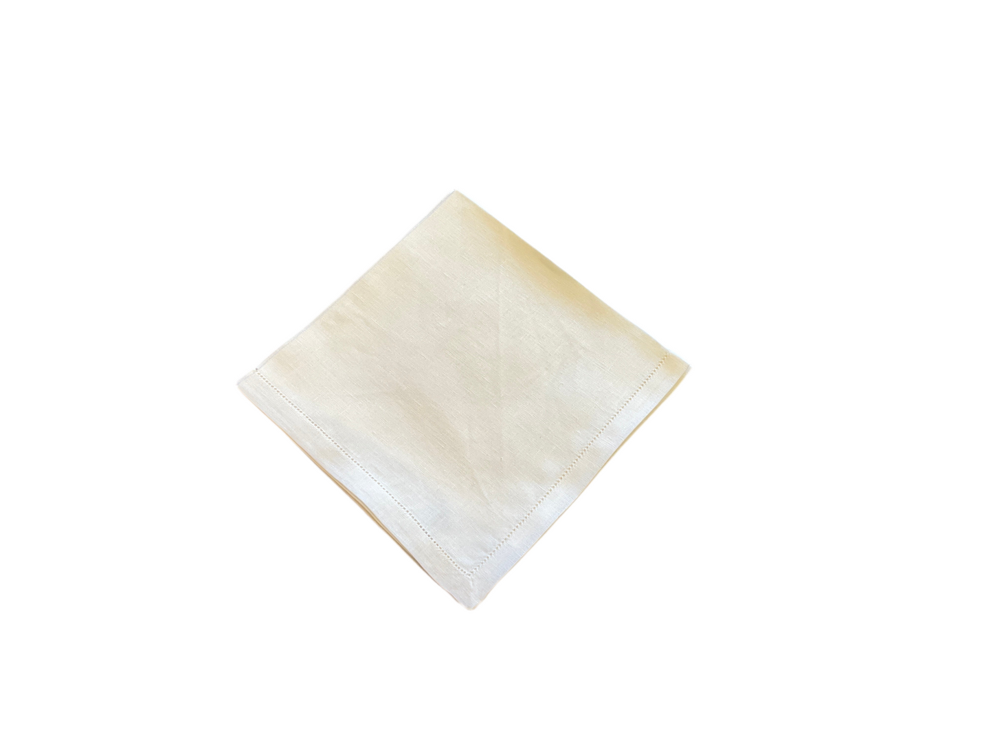 Set of 6 Tessuti White Napkins