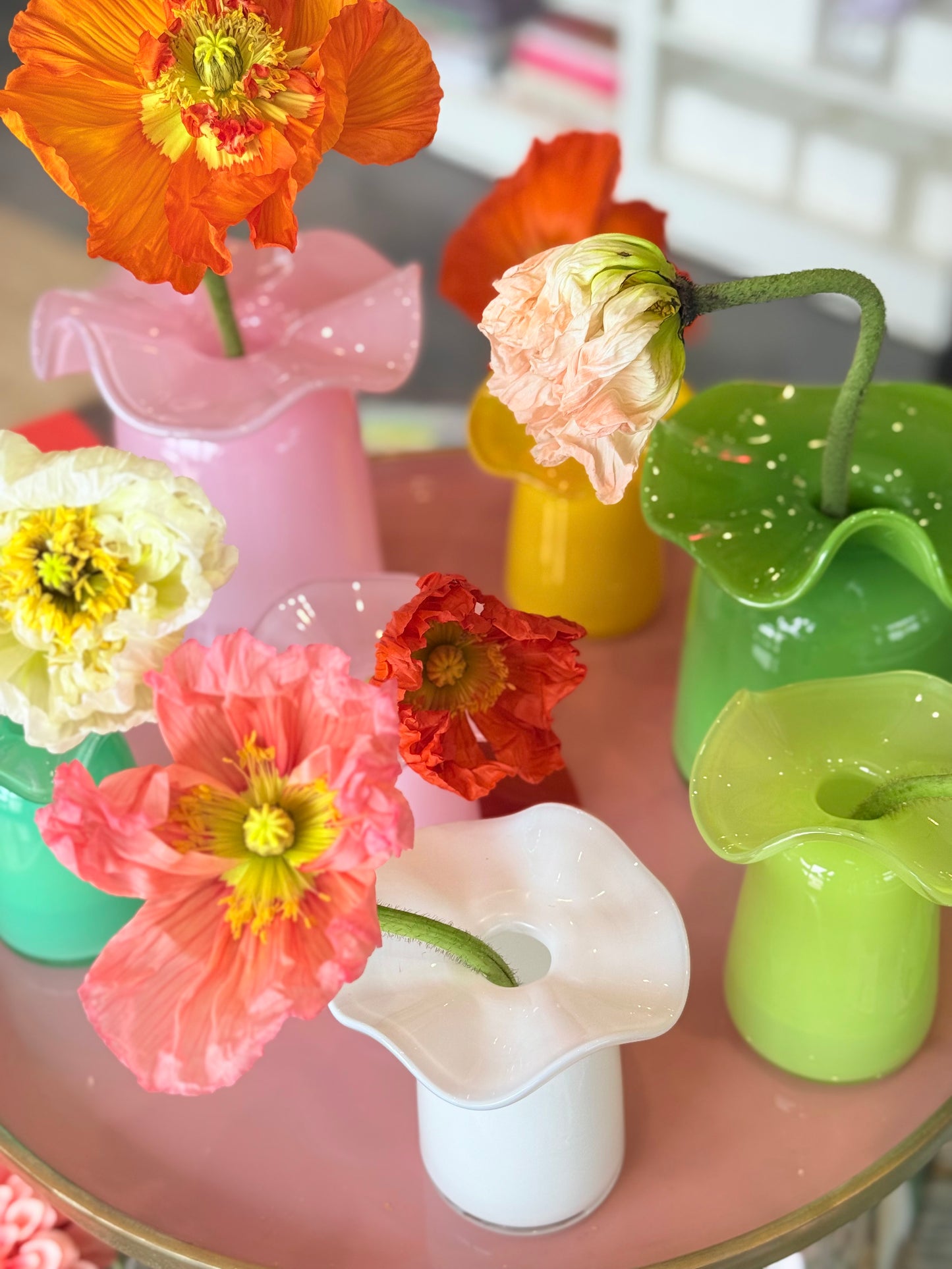 Candy Bud Vase Medium - white