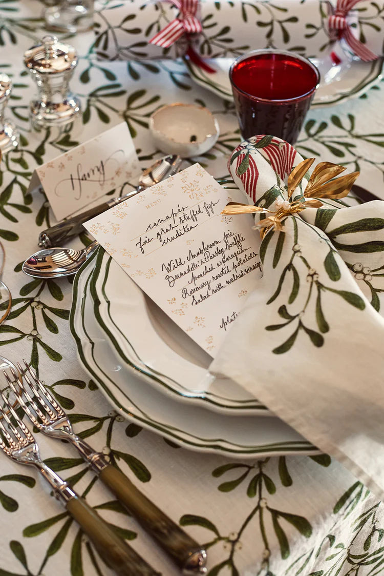 Mistletoe Napkins, Set of 6