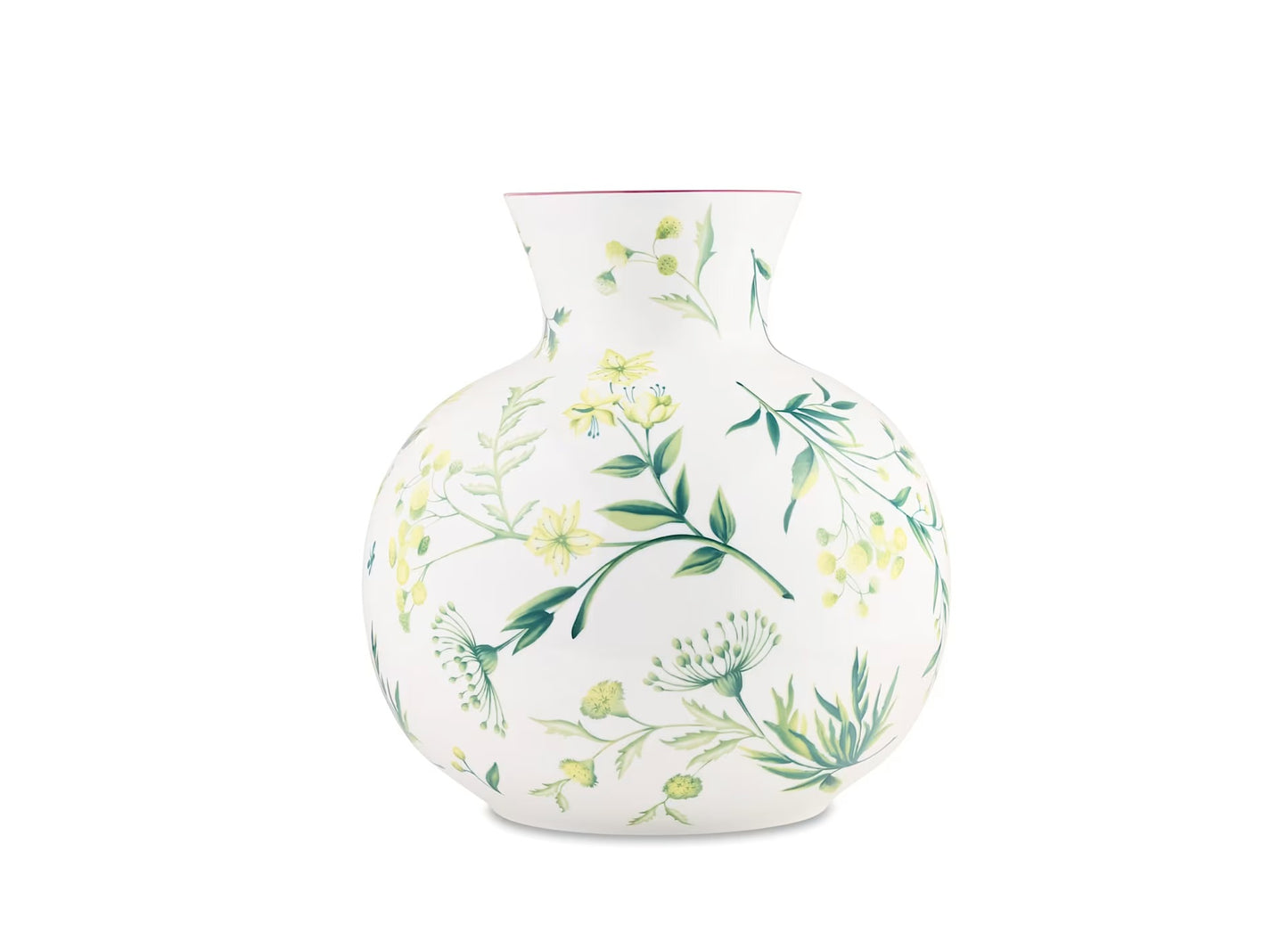 Florenza Acanto Spherical Vase by Ginori 1735