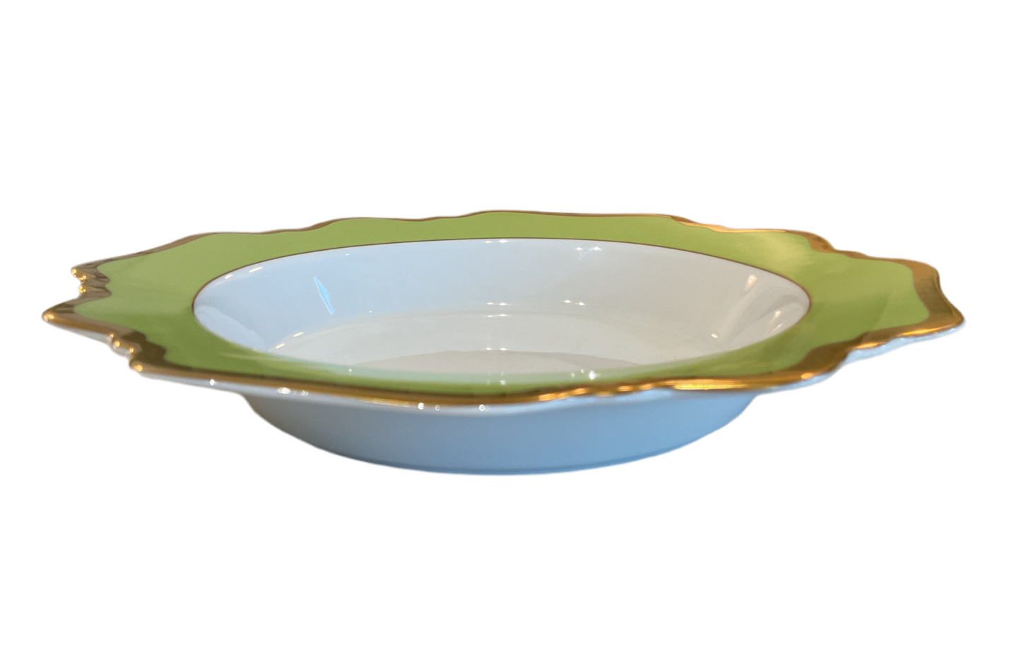 Anna Weatherly Anna's Palette Summer Green Soup Plate