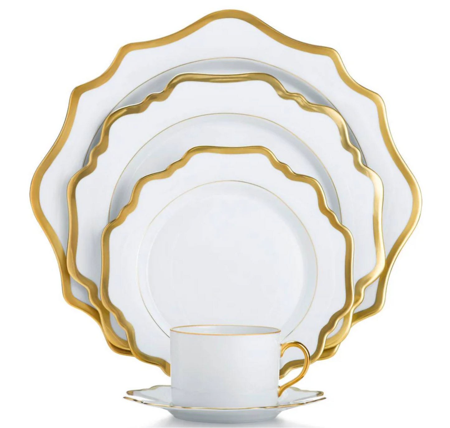 Anna Weatherly Anna's Palette White Bread & Butter Plate