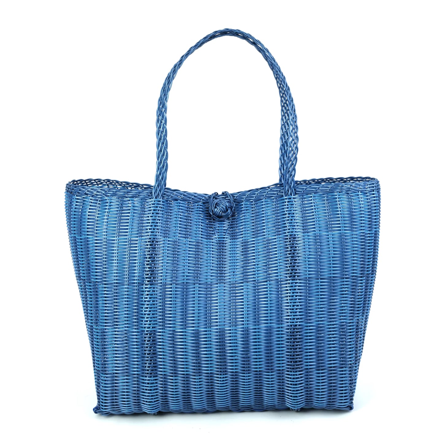 The Lilley Line Medium Dark Wash Denim Tote