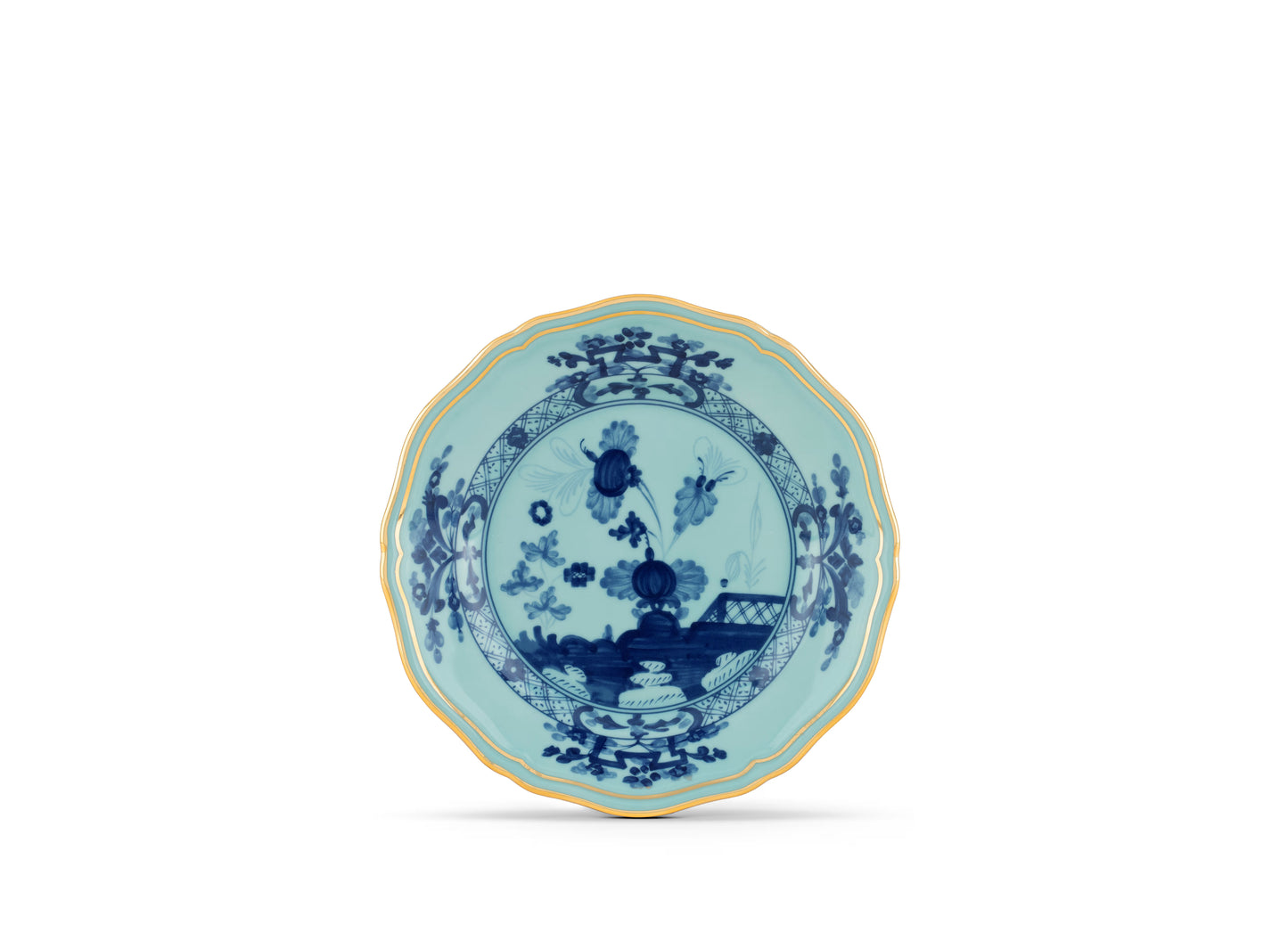Oriente Italiano Iris Bread and Butter Plate by Ginori 1735