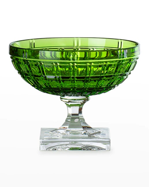 Green Acrylic Coupe Glasses Set of 6
