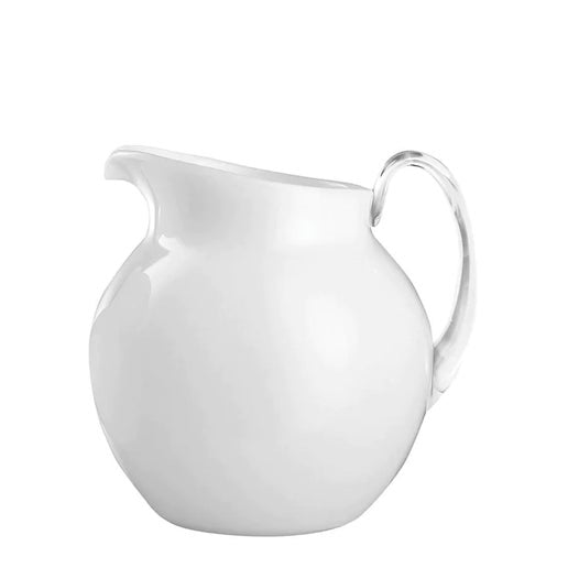 Large White Acrylic Pitcher