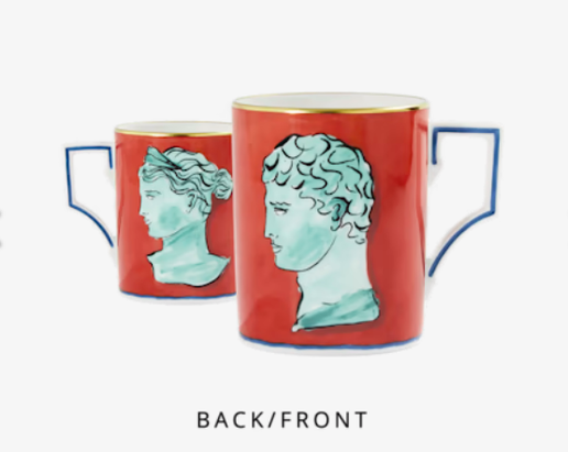 Il viaggio di Nettuno Mug by Ginori 1735