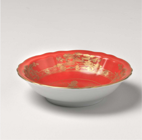 Oriente Italiano Rubrum Fruit Bowl by Ginori 1735