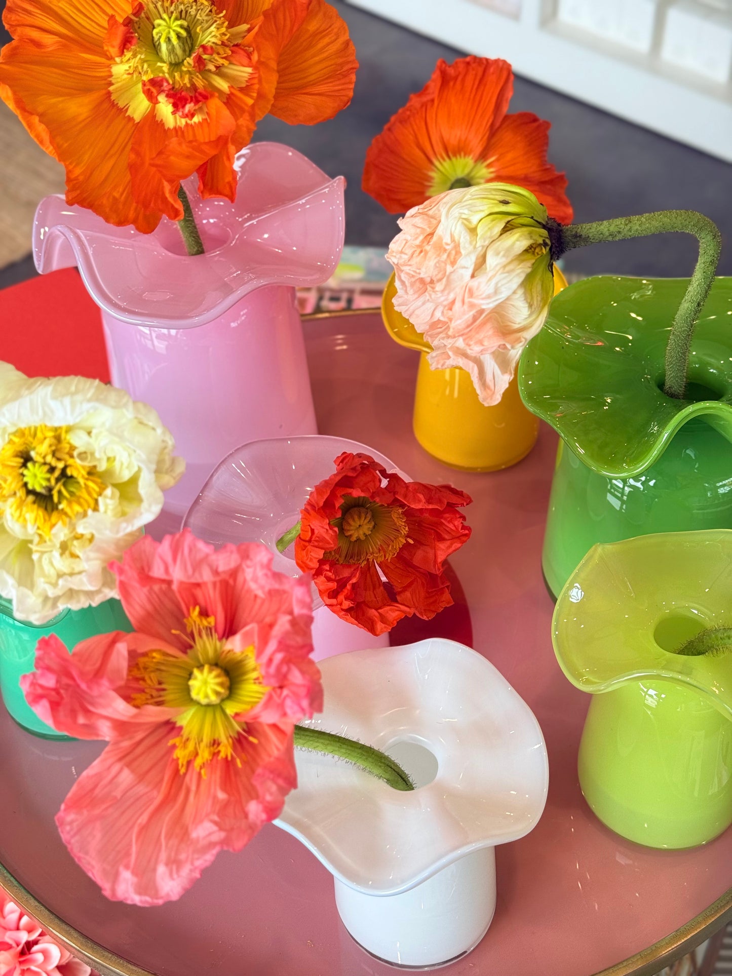 Candy Bud Vase Large- Green