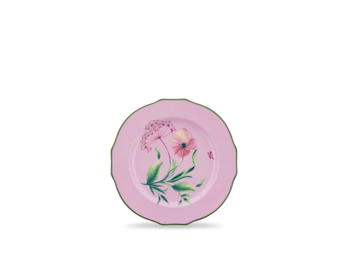 Florenza Malva Pink Dessert Plate by Ginori 1735