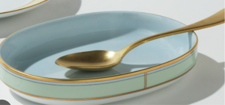 Diva Verde Pickle Dish by Ginori 1735