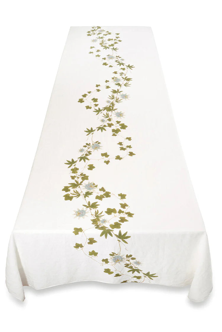 Passiflora Tablecloth 65x118”