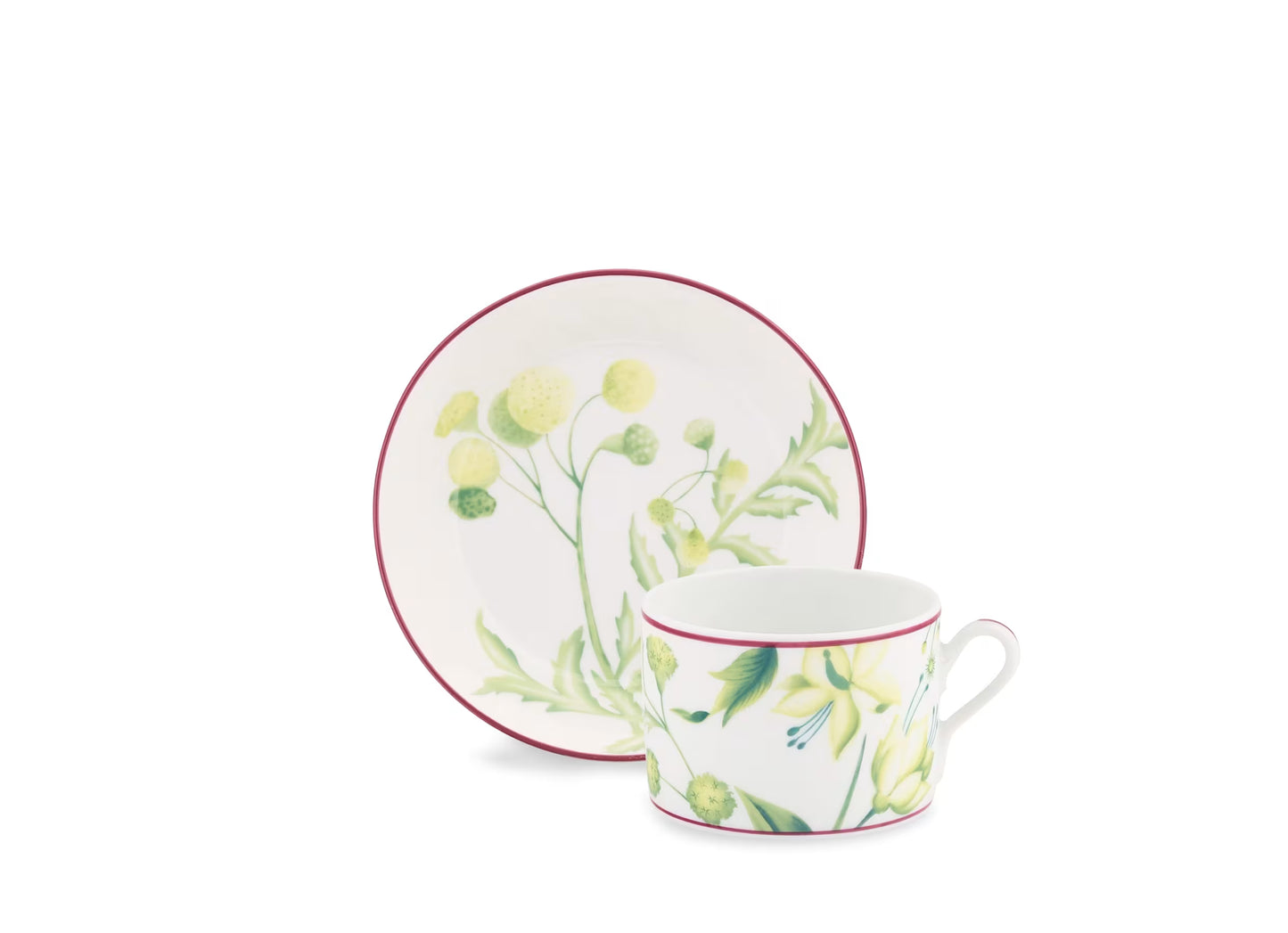 Florenza Acanto Tea Set for 2 by Ginori 1735