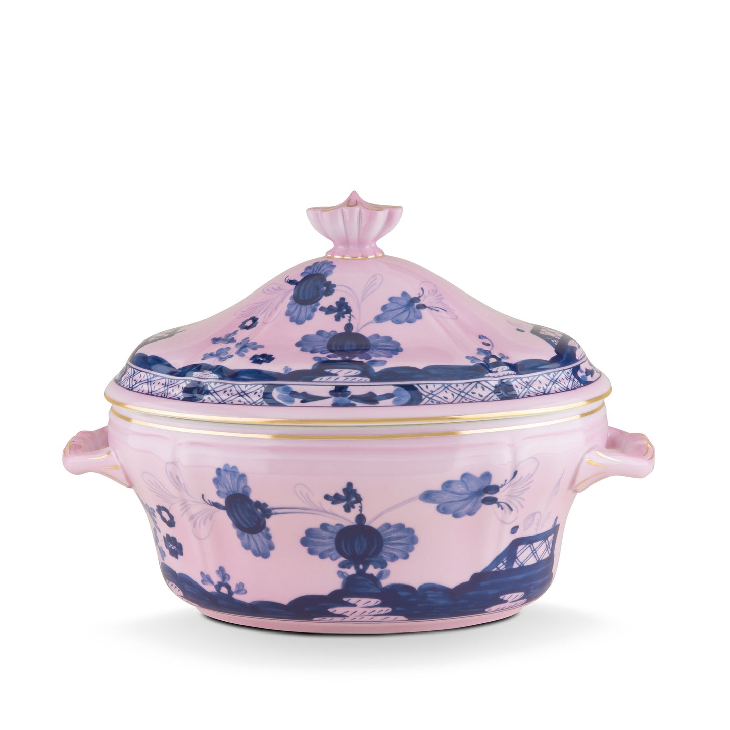 Oriente Italiano Azalea Tureen by Ginori 1735