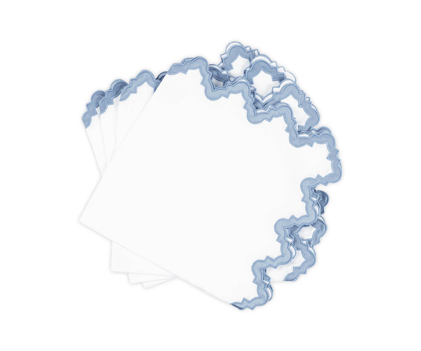 Aziza Napkins - Hazy Blue
