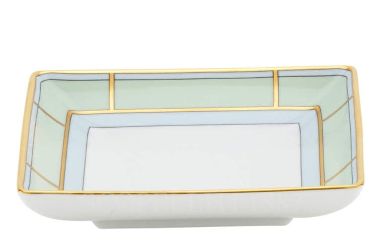 Diva Verde Square Change Tray by Ginori 1735