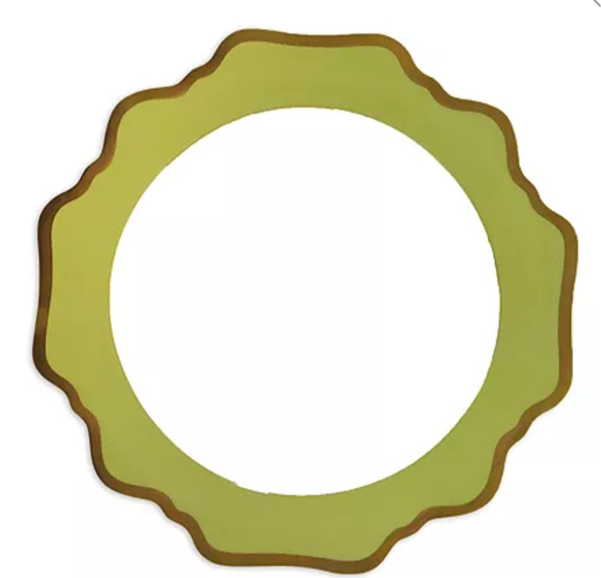 Anna Weatherly Anna's Palette Summer Green Soup Plate