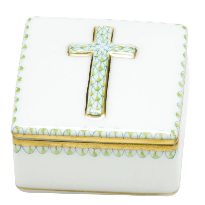 Herend Light Green Prayer Box *Pre-Order*