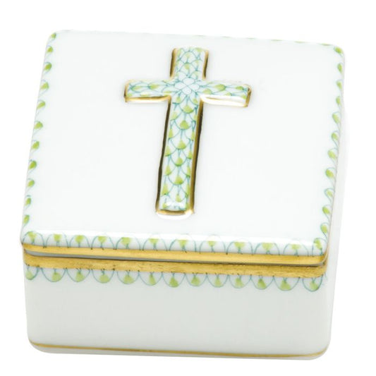 Herend Light Green Prayer Box *Pre-Order*