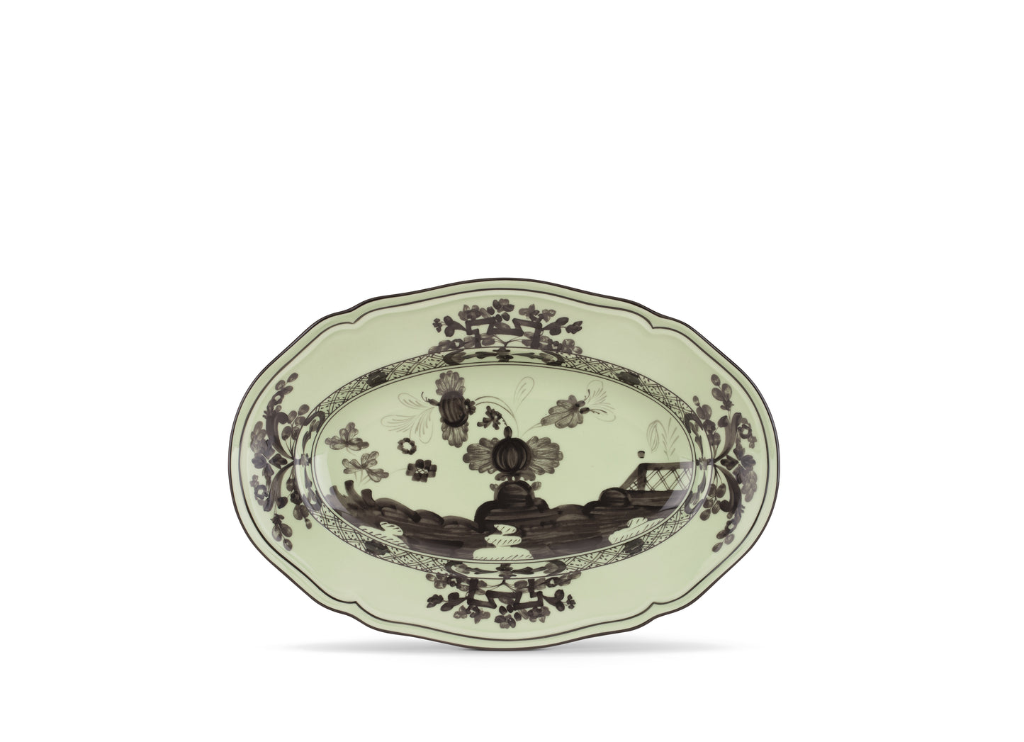 Oriente Italiano Bario Pickle Dish by Ginori 1735