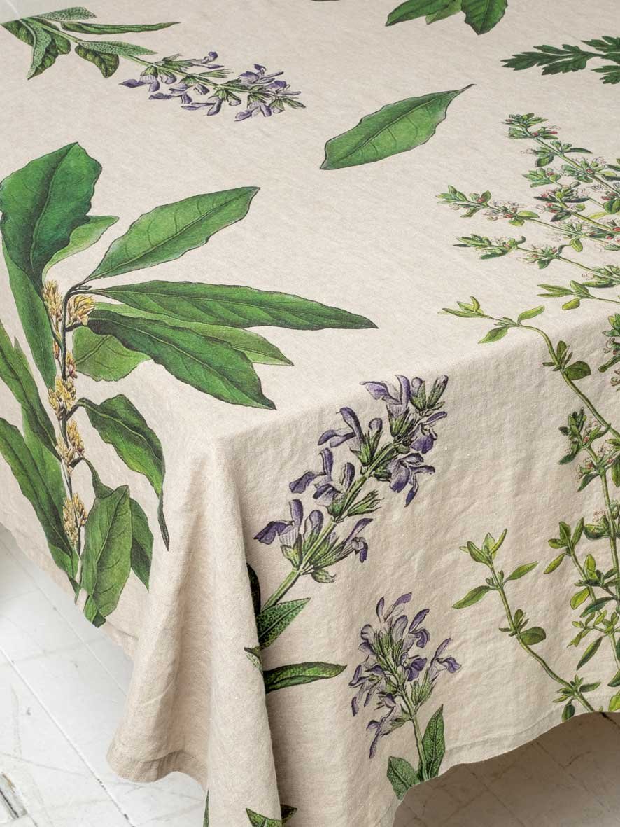 67x130in Fine Herbs Tablecloth