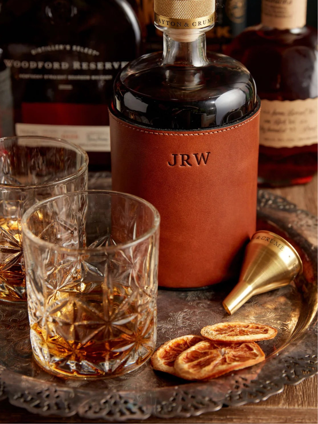 Leather Decanter