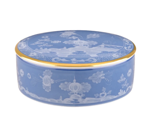 Pervinca Round Box With Cover