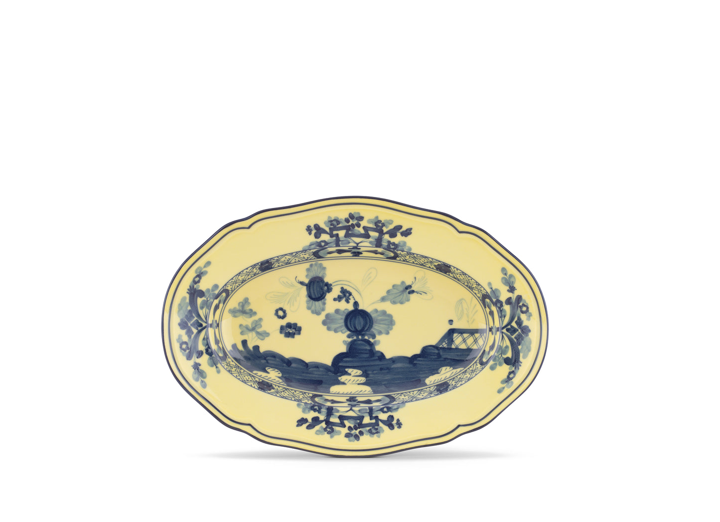 Oriente Italiano Citrino Pickle Dish by Ginori 1735