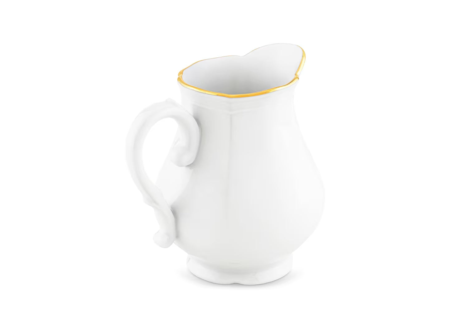 Corona Gold Milk Pitcher by Ginori 1735