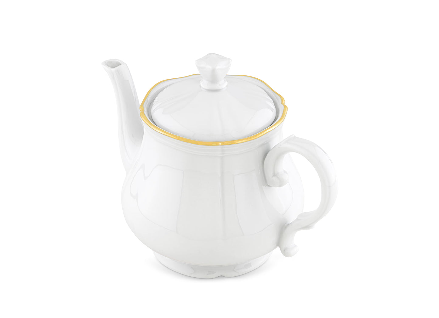 Corona Gold Teapot by Ginori 1735