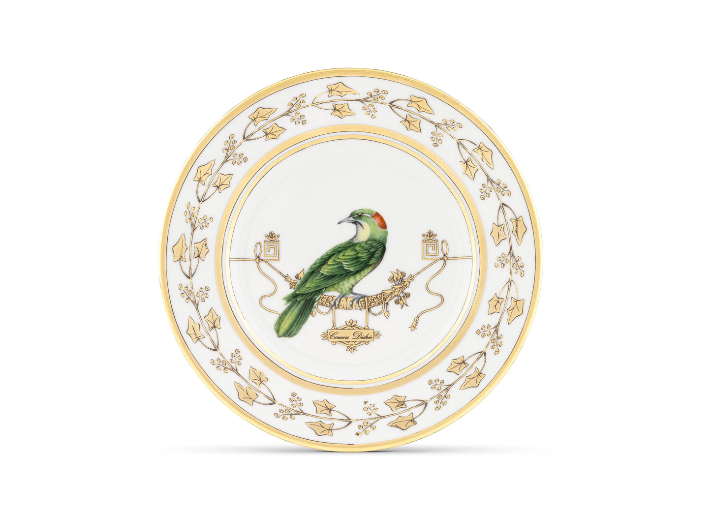 Volière Coucou Didrie Bread Plate by Ginori 1735