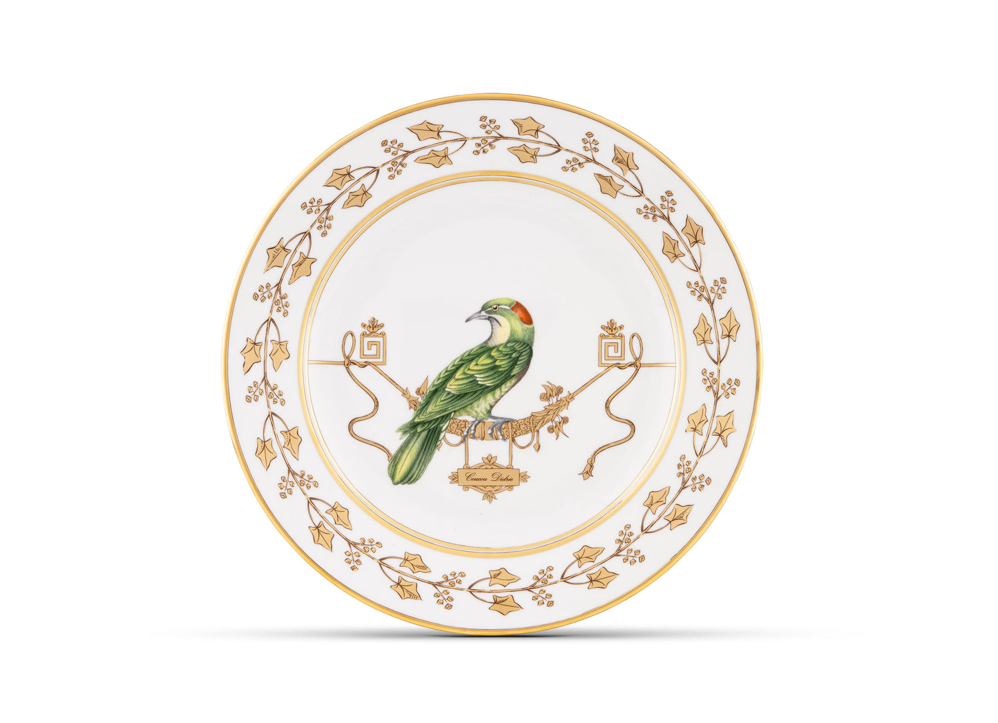 Volière Coucou Didrie Round Platter by Ginori 1735