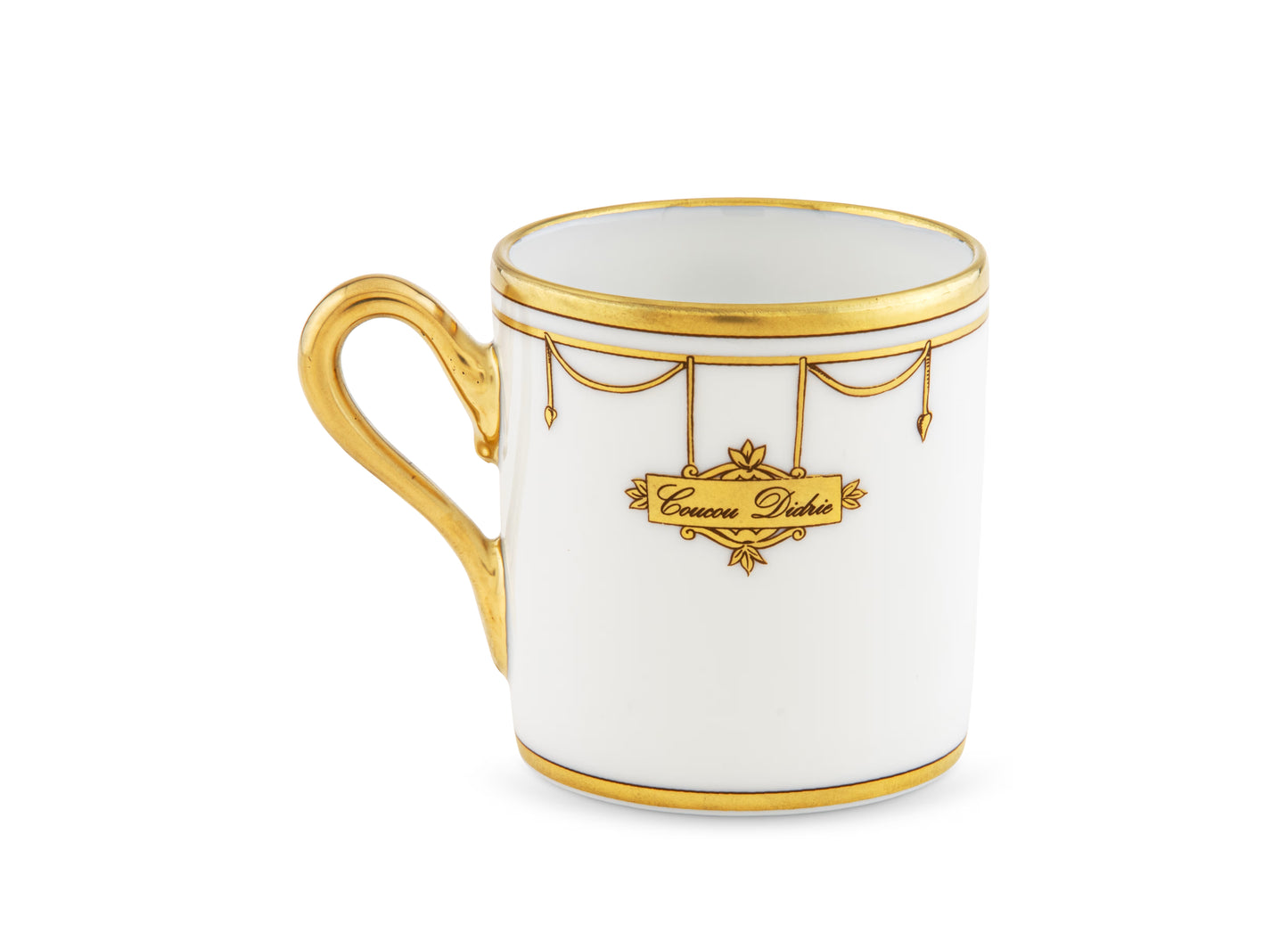 Volière Coucou Didrie Espresso Cup + Saucer by Ginori 1735