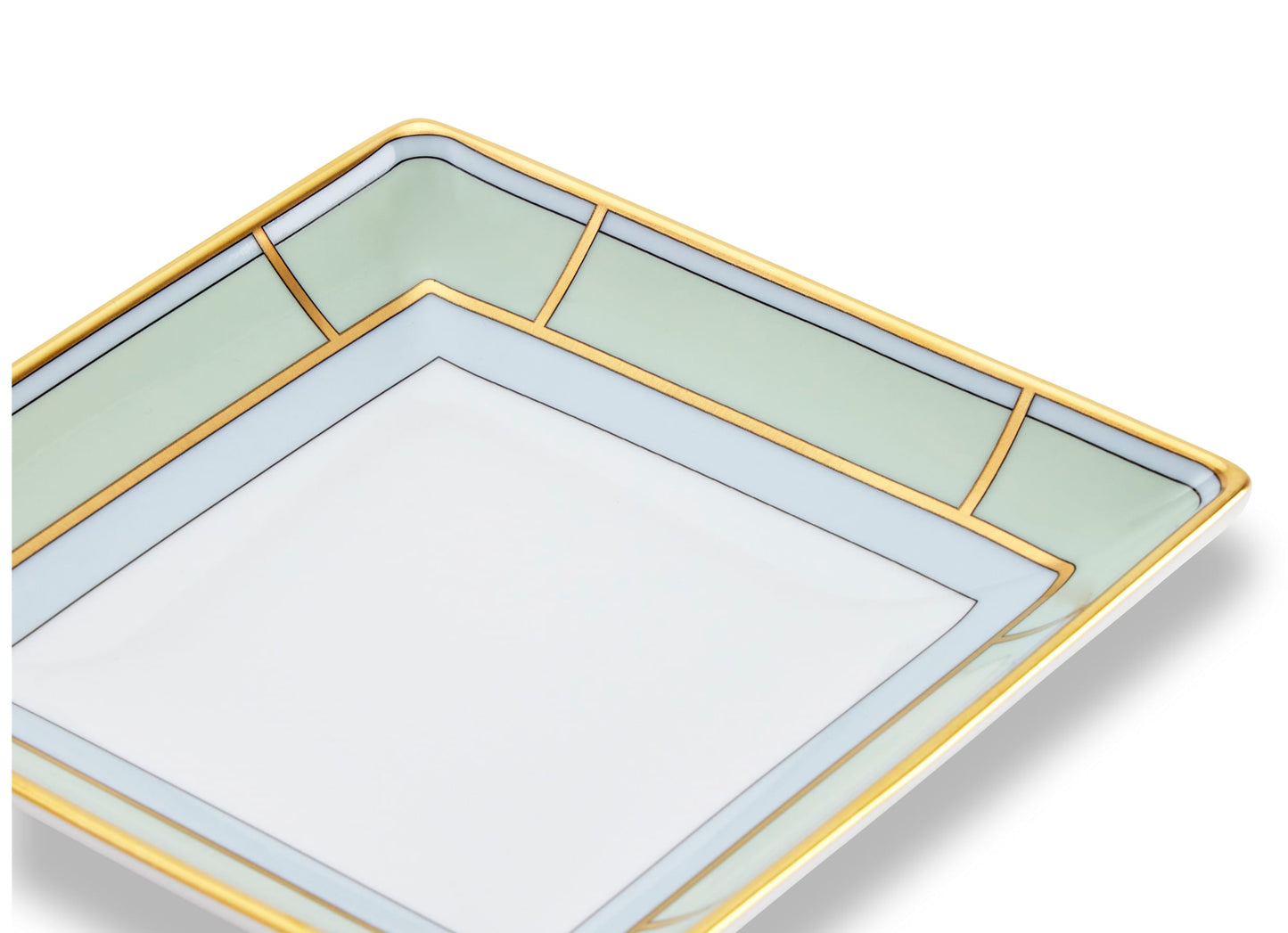 Diva Verde Square Change Tray by Ginori 1735