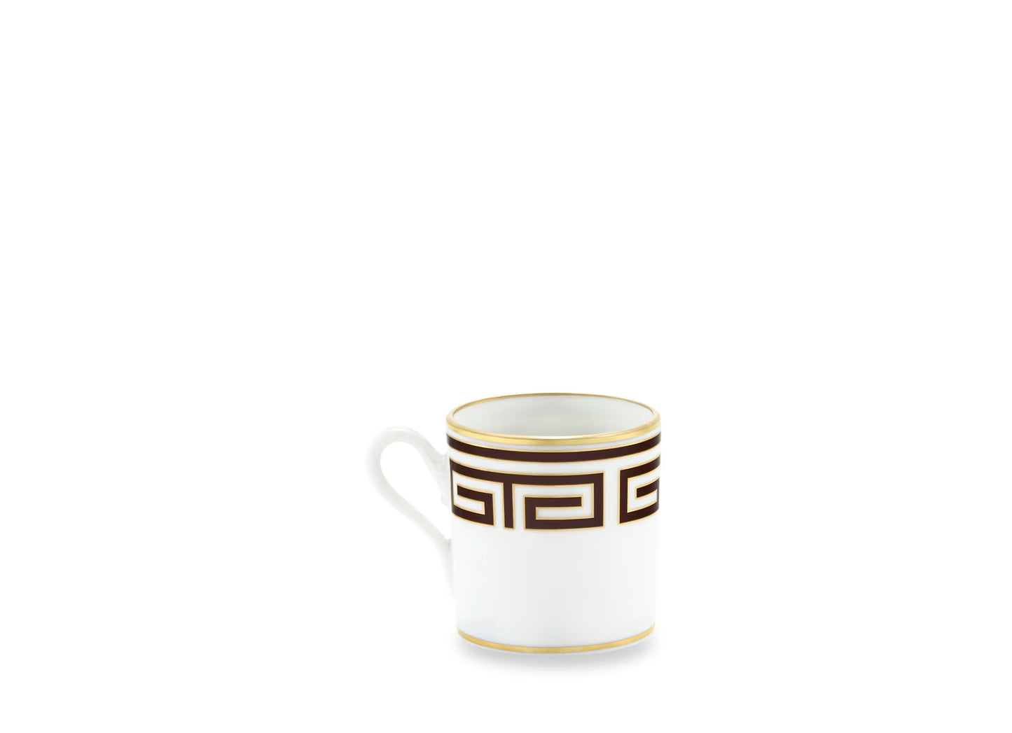 Labirinto Ebano Espresso Cup + Saucer by Ginori 1735