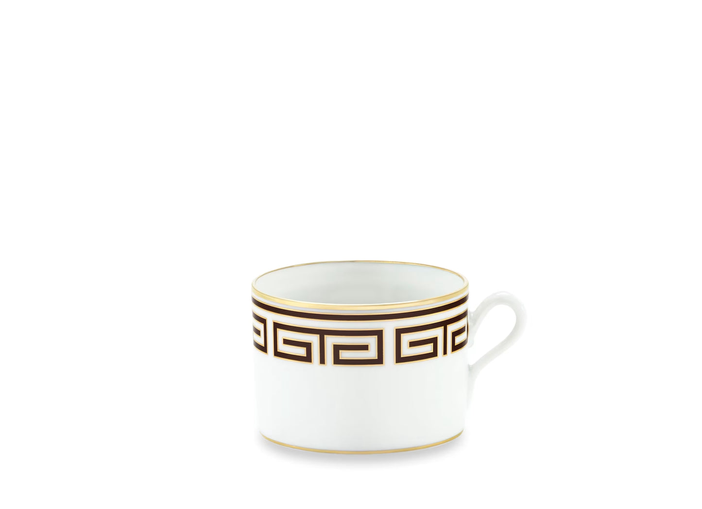 Labirinto Ebano Tea Cup + Saucer by Ginori 1735