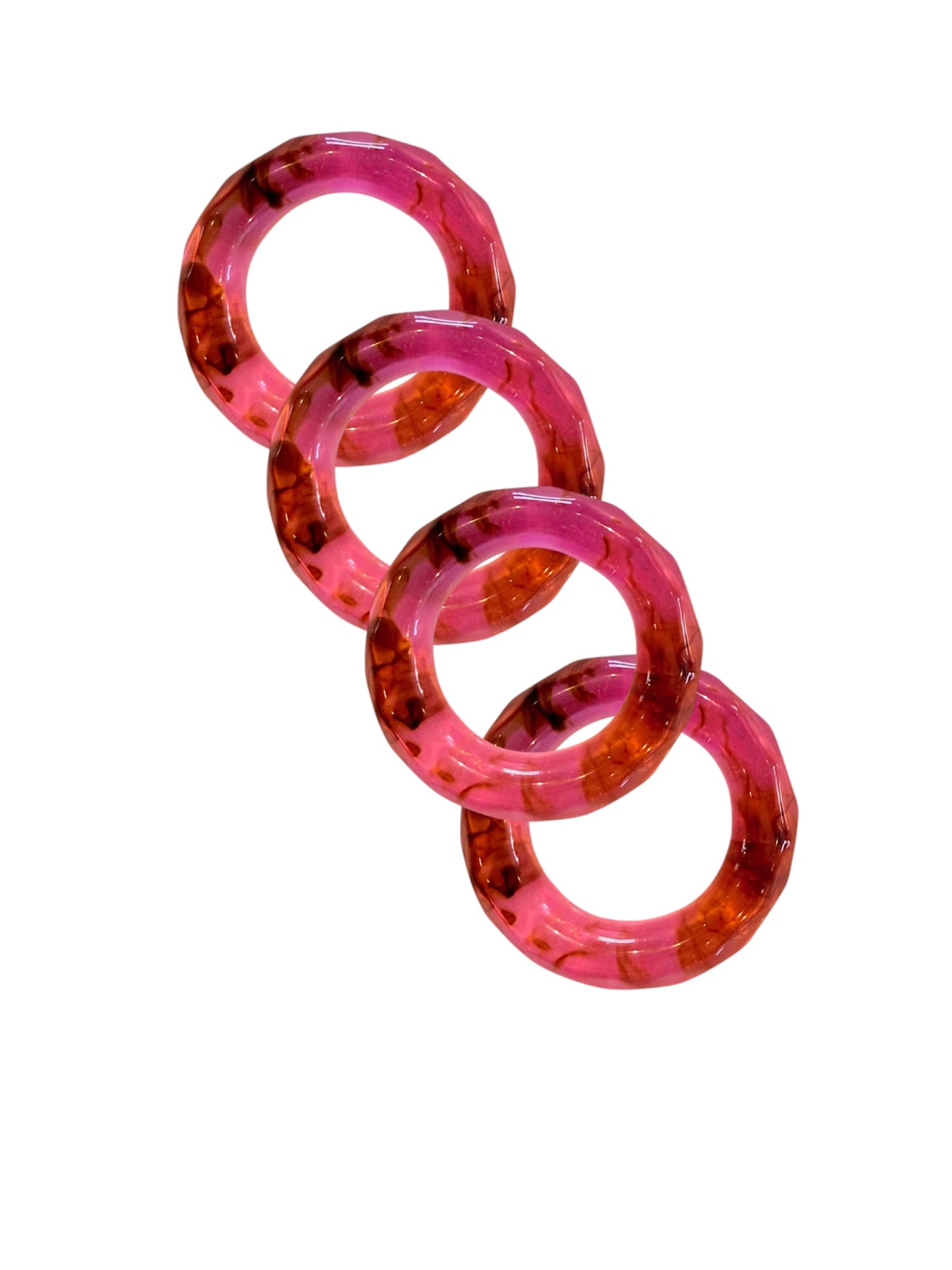 Element Napkin Ring Set - Quartz